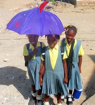 Umbrella girls